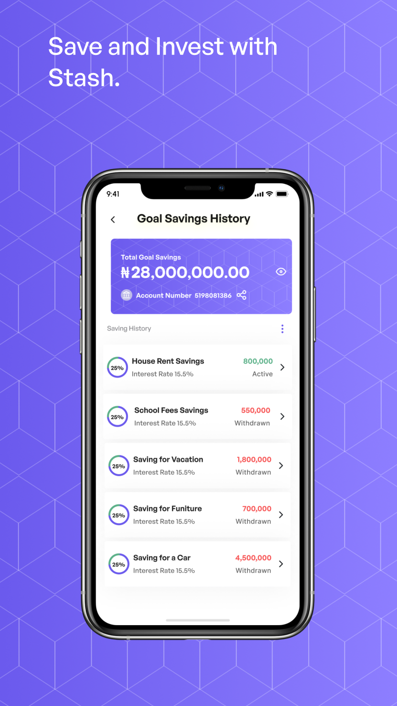 Stashbox app screenshot